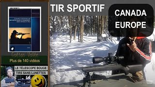 Le tir sportif: Canada versus l'Europe (informations pour la carabine).