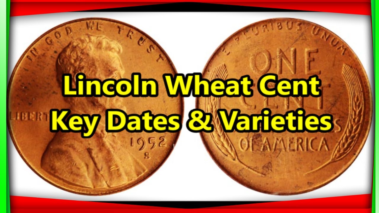 RARE Pennies Worth Money - Wheat Cent Key Dates And Rare Coins - YouTube