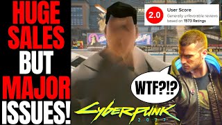 Cyberpunk 2077 HUGE Sales, But Reviews BOMB After Glitches And Bugs | It Was NOT Ready