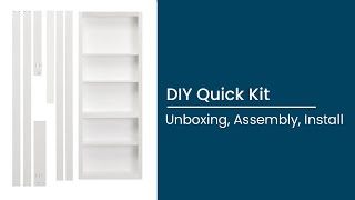 DIY Hidden Door Install | Full Murphy Door® Quick Kit Walkthrough