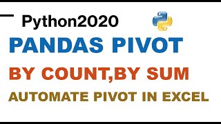 How to Pivot Pandas Dataframe | Apply Pivot Table to Pandas Dataframe | Python Pivot Table