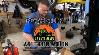 RCV Axles vs Stock Jeep JL Axles