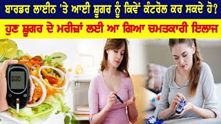 ਹੁਣ ਸ਼ੂਗਰ ਦੇ ਮਰੀਜ਼ਾਂ ਲਈ ਆ ਗਿਆ ਚਮਤਕਾਰੀ ਇਲਾਜ | How to control diabetes? | Treatment Diabetes |Diet plan