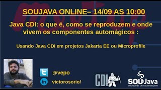 Usando Java CDI em projetos Jakarta EE ou Microprofile