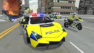 Police Car Driving - Motorbike Riding Gameplay Trailer