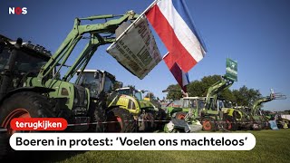 TERUGKIJKEN: Boerenprotest in Stroe