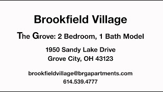 Brookfield Village - The Grove: 2 Bedroom, 1 Bath Model