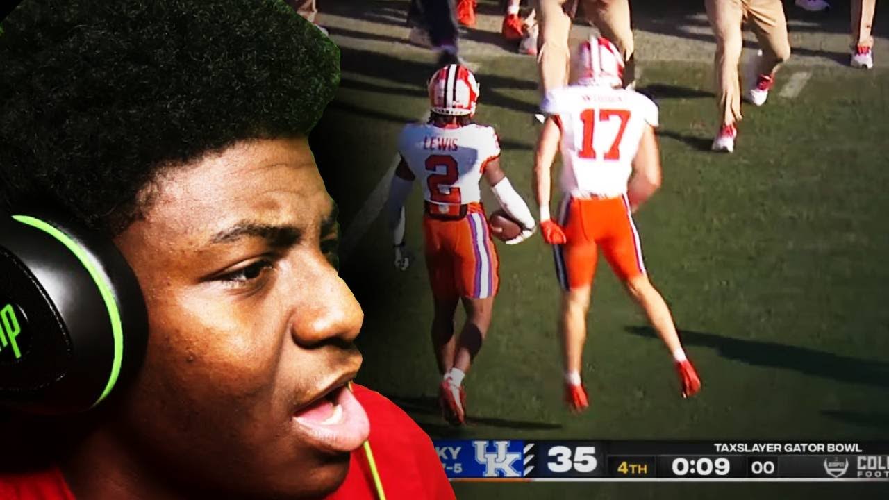 DRAMATIC GAME OF THE YEAR! #22 Clemson Vs Kentucky Highlights REACTION ...