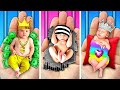 Rich Vs Broke Vs Giga Rich Pregnant In Jail! Wednesday vs Barbie! DIY Ideas