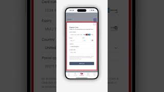 Cab9 Driver App: Add New Cards