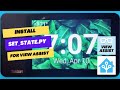 Install set_state.py  for use with View Assist in Home Assistant