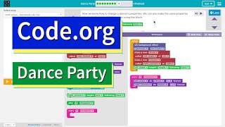 Dance Party Puzzle 9 - Code.org Tutorial with Answers