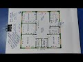 34 x 34 sqft 4 bhk house plan ii 34 x 34 ghar ka naksha ii 34 x 34 house design