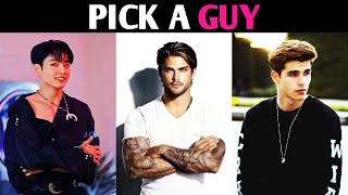 PICK A GUY TO FIND OUT WHAT IS YOUR BOY TYPE! Personality Test Quiz - 1 Million Tests