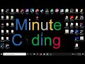 Minute Coding JavaScript Lesson 7 Arrays  (.pop)  (.push)
