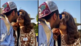 Ayushmann Khurrana Sweetly Kisses Wife Tahira Khasyap While Kids Look Away