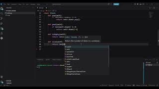 Create a stack In Python