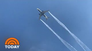 Plane Dumps Fuel Over School Playground In Los Angeles | TODAY