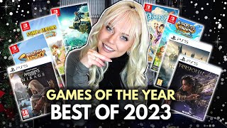 TOP GAMES OF THE YEAR 2023! - Best played and best released games on Nintendo Switch and PS5. 🎄