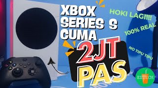 XBOX SERIES S CUMA 2JT PAS!! HOKII LAGI!! DAPET BONUSSS JUGAAA!! UNBOXING & REVIEW XBOX SERIES S