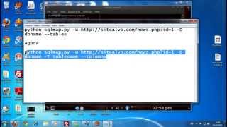 Sql Injection pelo Back Track 5