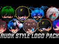 RUOK Style Top 25+ Free Fire Legendary Logo Pack | Year End Released 2021|For New Free Fire Y Tubers