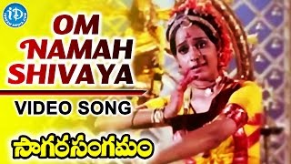 Sagara Sangamam Movie Video Songs - Om Namah Shivaaya || Kamal Haasan || Jaya Prada || Ilaiyaraaja