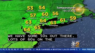 10/6 CBS2 Saturday Morning Weather Forecast