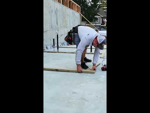 THE Fastest Way To Attach Wood To Concrete - YouTube