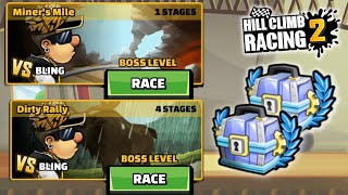 Beating Legend Bosses Monthly | Hill Climb Racing 2