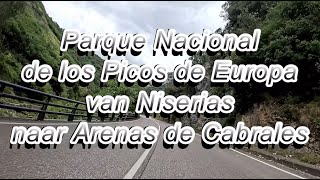 Parque Nacional de los Picos de Europa van Niserias naar Arenas de Cabrales Honda CRF 1000 ATAS