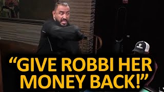 He Wants Garrett to Give Back Robbi's Money @HustlerCasinoLive