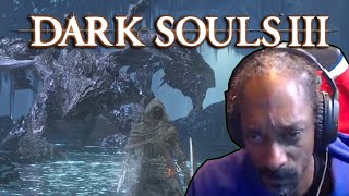Snoop Dogg Rage Quits vs Dark Souls 3 Boss Midir(MEME)
