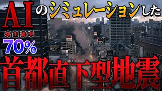 発生確率70％。AIが考えた、首都直下地震。液状化でビルが崩壊!? もしもの時あなたならどうする？