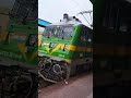 light wag9 loco furious crossing kolkata station shorts