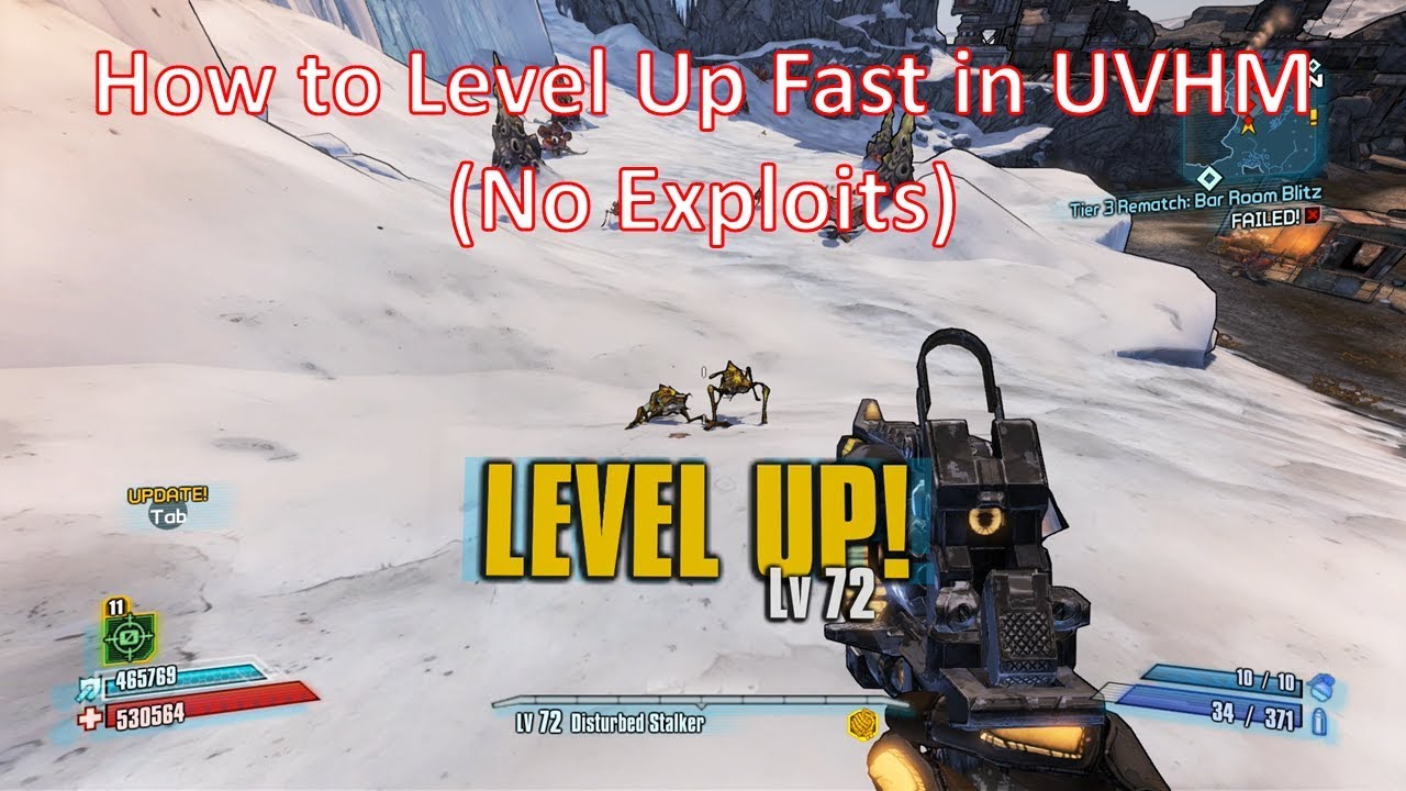 How To Level Up Quickly And Legitly In UVHM (Borderlands 2) - YouTube