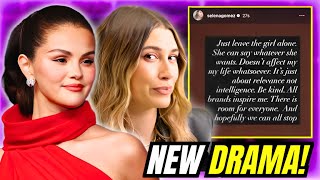 Hailey Bieber SHADES Selena Gomez Again — Selena Finally Responds!