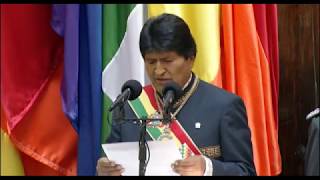 Discurso del presidente Evo Morales conmemorando el Día del Estado Plurinacional de Bolivia