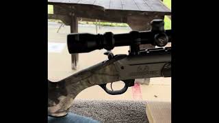 Zeroing Traditions NitroFire Muzzleloader