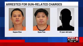 Douglas County Sheriff's Office makes 3 gun-related arrests