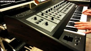 Oberheim OB-X Classic Analog Synthesizer Sounds (1979)