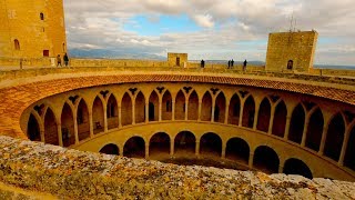 The Bellver Castle, Palma, Mallorca, Spain GoPro 1080p