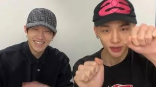 Hyunjin and bangchan instagram live english subs