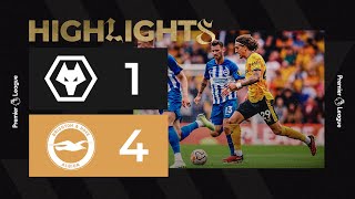 A disappointing afternoon at Molineux | Wolves 1-4 Brighton | Highlights