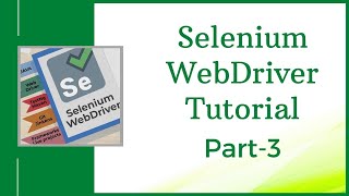 Java Training for Selenium WebDriver | Selenium WebDriver Tutorial Part 3