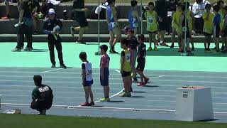 20230423 第３回延岡ジュニア記録会 小4男子 1000m決勝（渡辺 温士・延岡ジュニア：3'41\