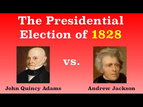 What was significant about the election of 1828?