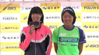 20150920 福井県高校新人陸上大会女子400mH優勝ｲﾝﾀﾋﾞｭｰ