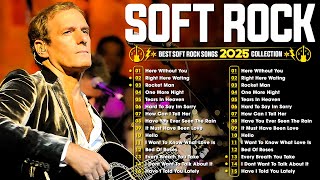 Michael Bolton, Eric Clapton, Elton John, Bee Gees, Air Supply | Soft Rock Love Songs 70s 80s 90s