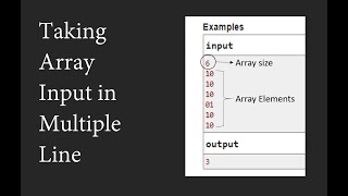 How to Take Array Input in Python on Multiple Lines | coder45